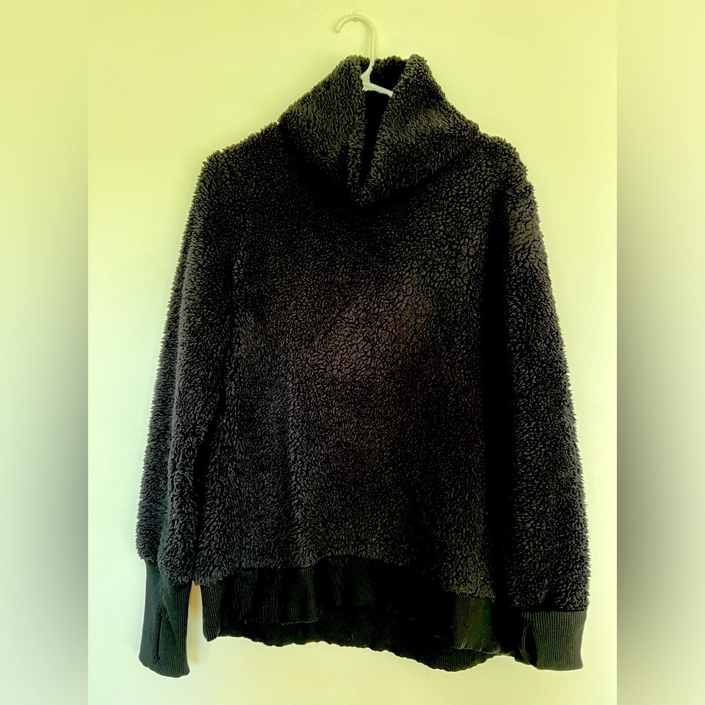 Athleta Sherpa funnel neck pullover
